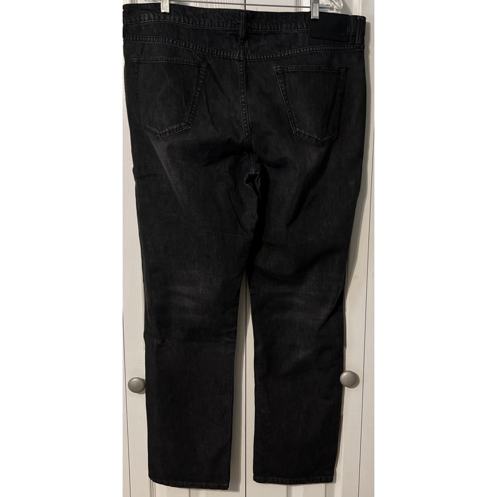 Dear John Men's Collection Type C Slim Straight Black Denim Jeans Size 40x34 - Picture 11 of 11